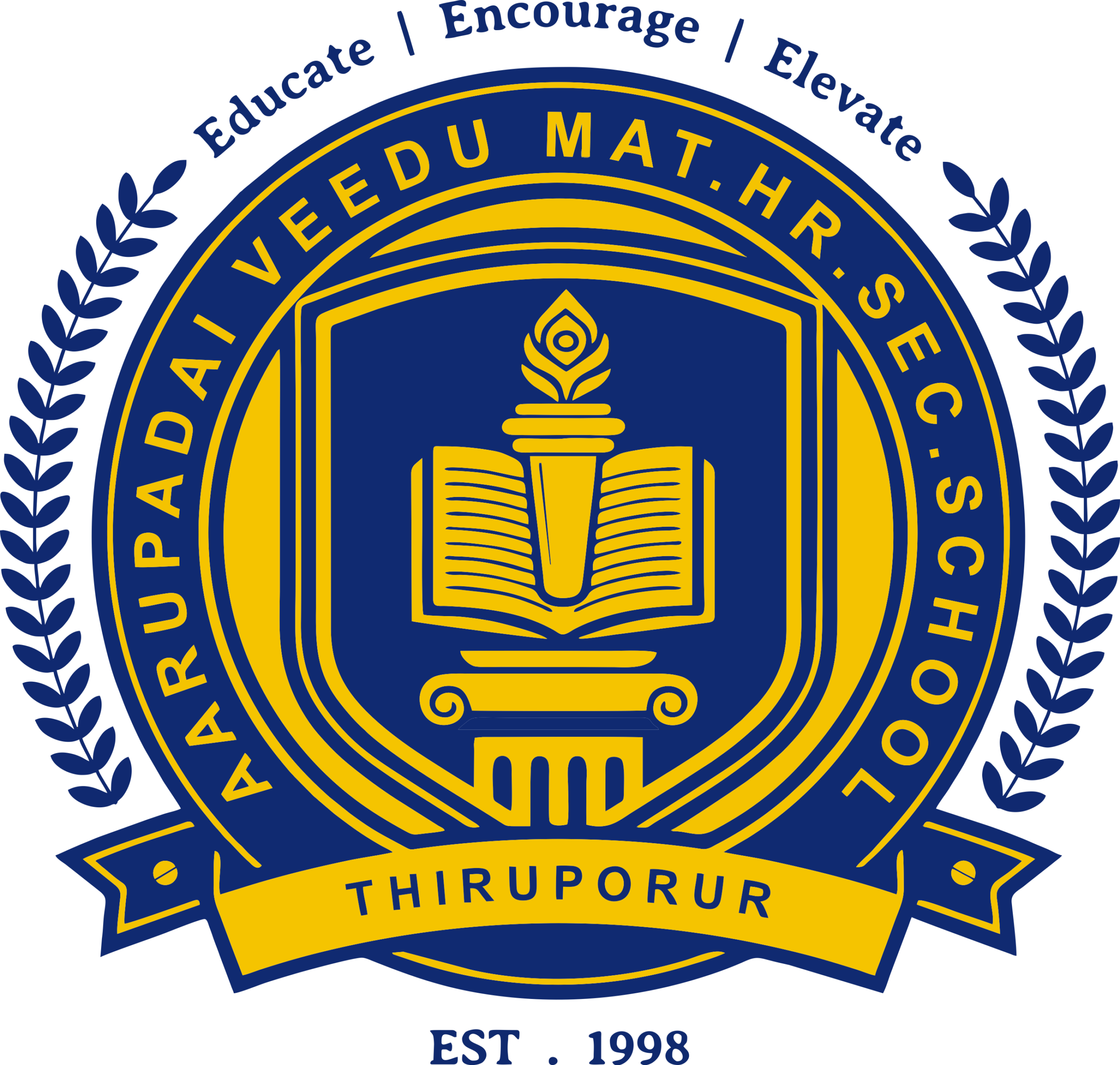 AVM Schools Thiruporur Logo