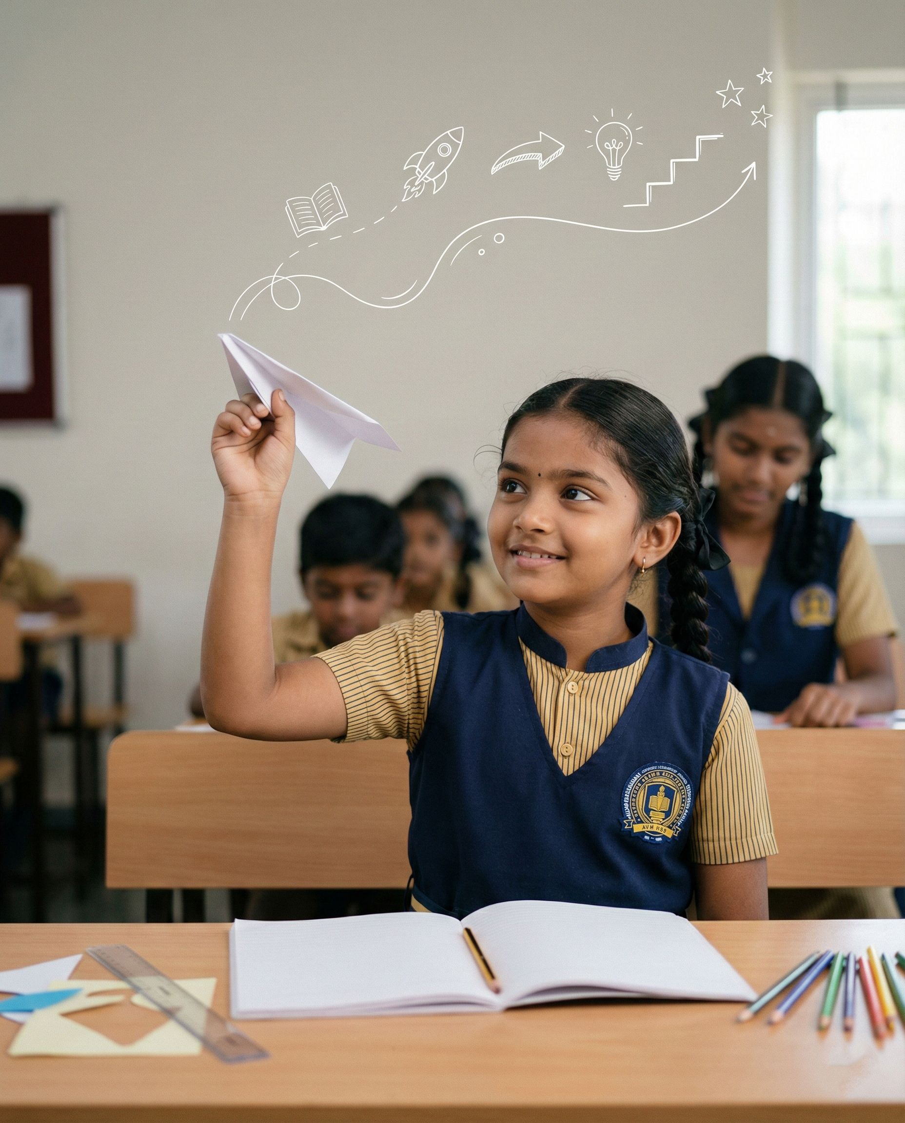 Creative active minds are at AVM SCHOOLS